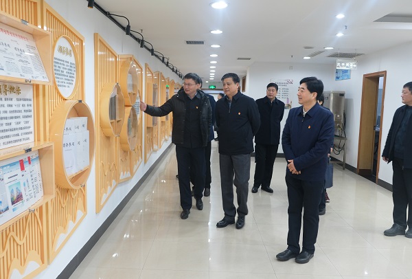 省纪委副书记、监委副主任吴宏亮一行到我院调研指导工作